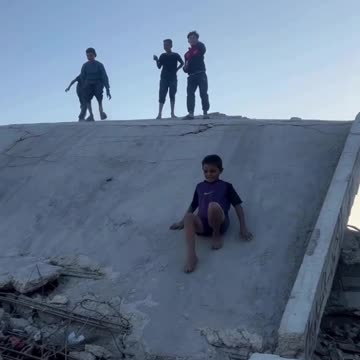 Amid the ruins, Gaza’s children laugh and play again