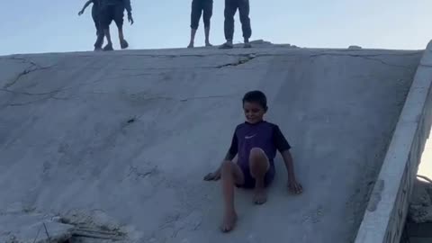 Amid the ruins, Gaza’s children laugh and play again