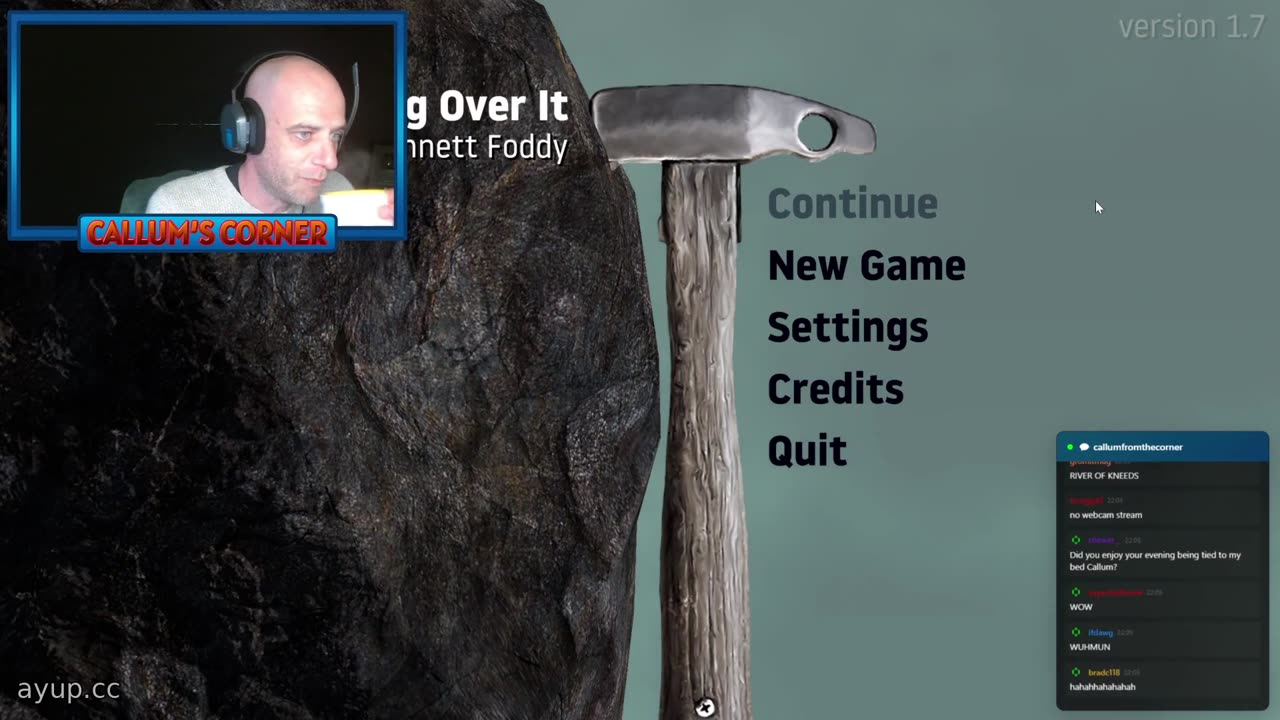 ayupcc - Callum's Corner - 03/12/25 - Competing Getting Over It Day 3