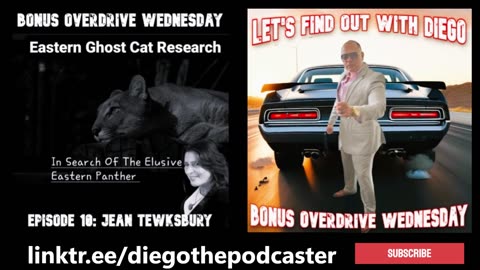 Bonus Overdrive Wednesday Episode 10: Jean Tewksbury - Eastern Ghost Cat Research