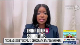 Politics- 2025 Filthy Degenerate Liberal Globalist Commie Jasmine Crockett Christians Are Racist KKK