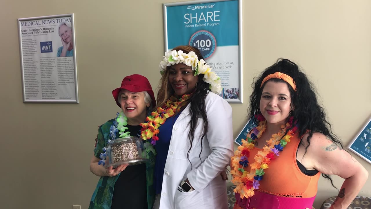 Miracle Ear Crew Stephanie and Erika Celebrated Tutu’s 79th Birthday! Part One