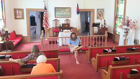 Vernon Chapel Bible Study (Genesis Ch.1-3 In The Beginning) led by Steven Dixon 6/18/2025