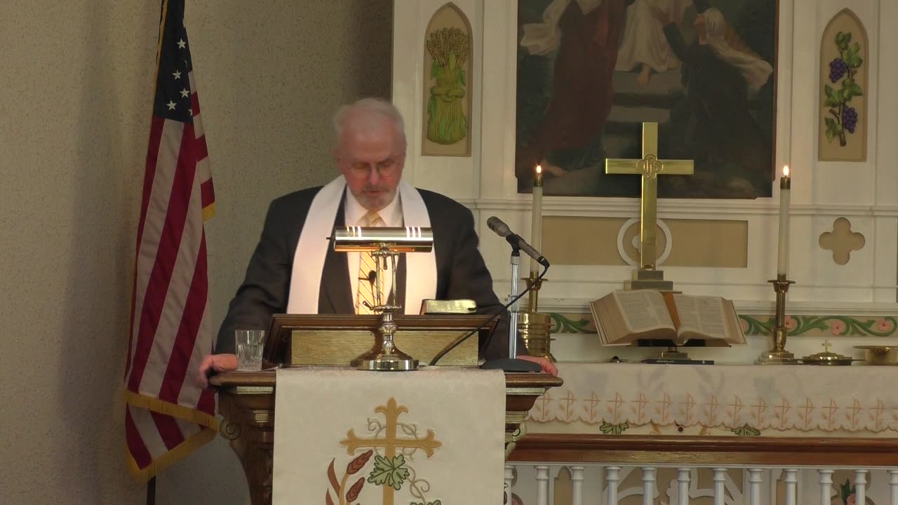 Calvary Lutheran Church Everett, WA Maundy Thursday Message 4/17/2025