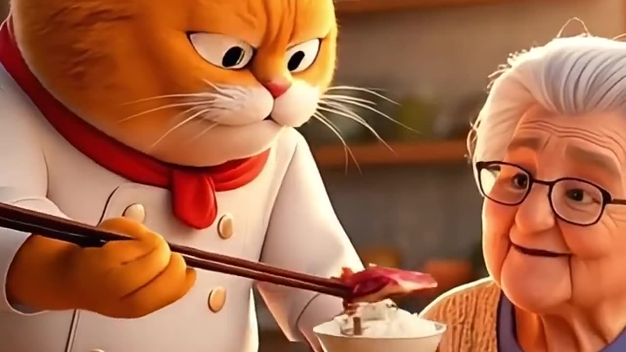 Chef Cat on Wheels – The Culinary Ride! 🚴‍🍊🐱