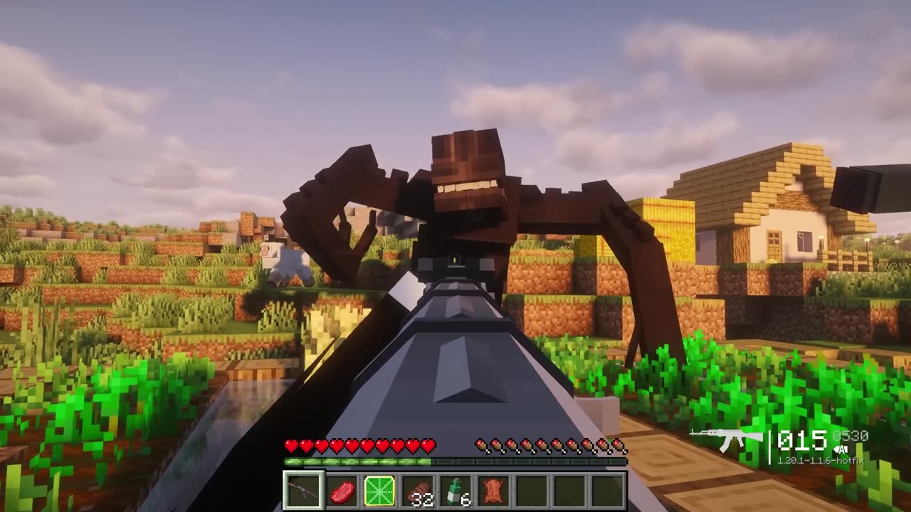 This Minecraft Mod Can HEAR Your VOICE 🎤😨 (A Quiet Place Challenge)