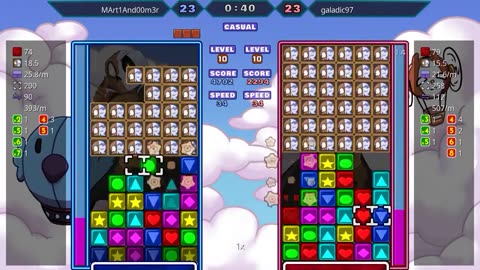 Panel Attack 2-Player Casual (12-19-2025): MArt1And00m3r vs. Galadic97