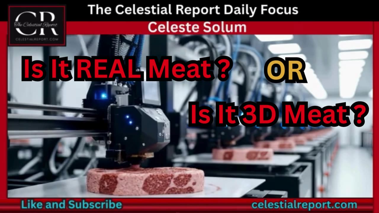 Are You Eating 3D Printed Meat?