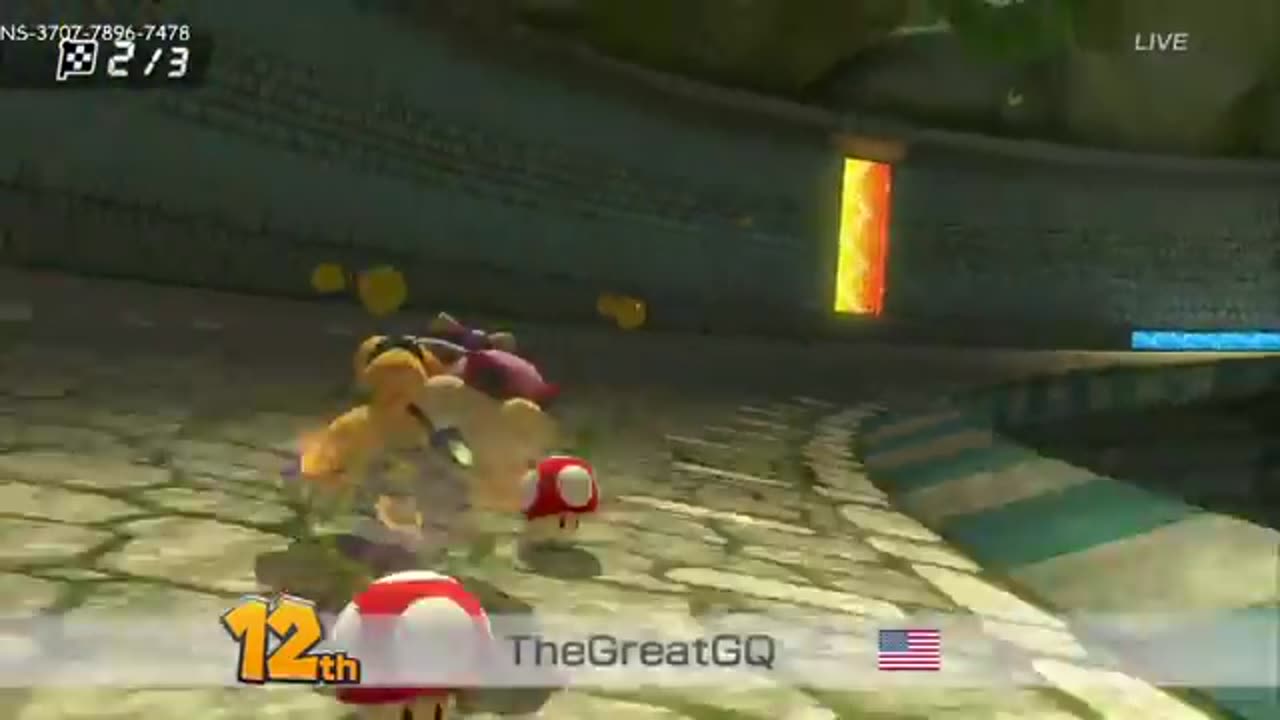 Mario Movie week edition of Mario Kart 8 Deluxe. Racing with TheGreatGQ