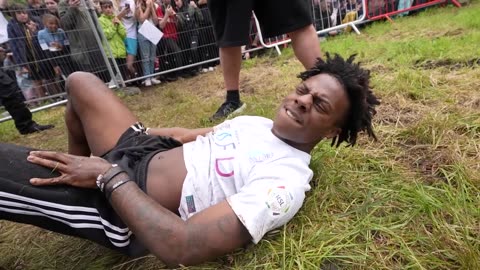 iShowSpeed vs CHEESE ROLLING