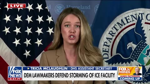 Bodycam footage appears to show Dem 'body-slamming' ICE agents, storming facility