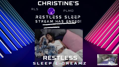 🔴Live Sleep Stream 💤Restless Sleep ⏰June 18, 2025 😴 RLS & PLMD