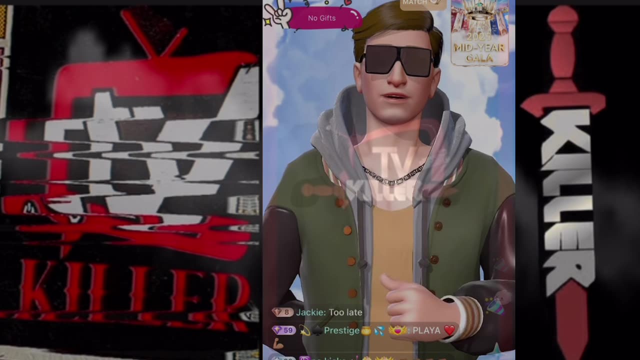 CHINA RED & NONY GOES TO WAR IN PLAYA CANE LIVE