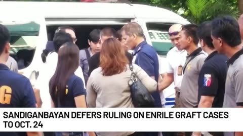 Promulgation of Enrile graft case moved by Sandiganbayan | Trending News Topic