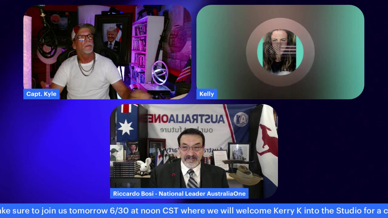 LTC Riccardo Bosi join Capt Kyle & Kelly for our biweekly update
