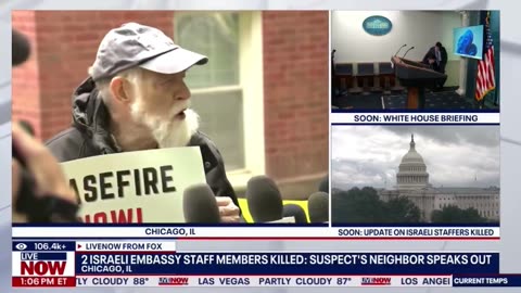 Elias Rodriguez’s Chicago neighbour "We have 2 deaths in DC. We have 50,000 DEAD in Gaza"