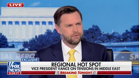 JD Vance on Trumps Ceasefire Announcement