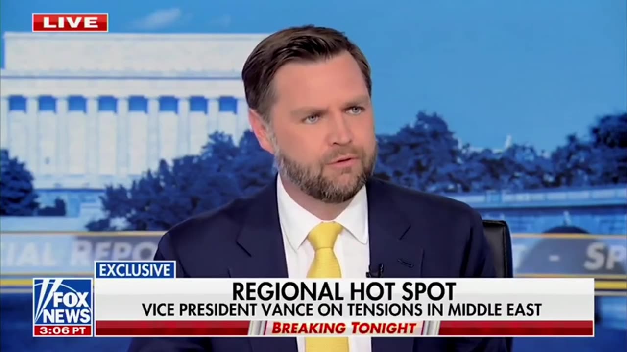 JD Vance on Trumps Ceasefire Announcement