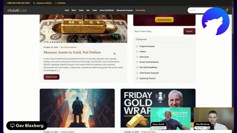 Peter Schiff Explains Why Gold Is About to Outperform Everything