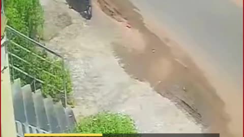 Tragedy in Guntur: Biker Crushed Under Lorry While Overtaking