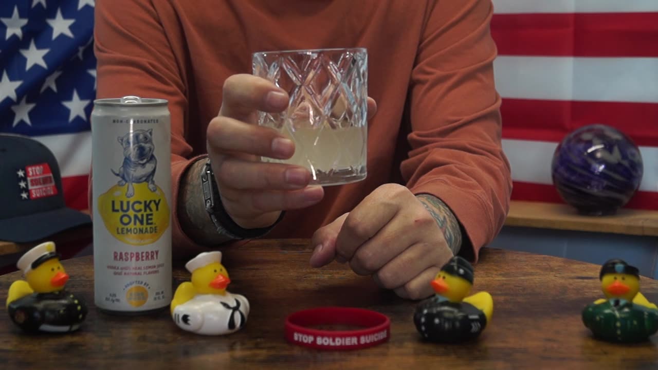 1LT Charles McCook - Lucky One Lemonade Raspberry Lemonade RTD Cocktail Review