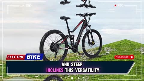 RANDRIDE YS90 Electric Bike 1000W 48V 13.6Ah Battery Electric Bicycle
