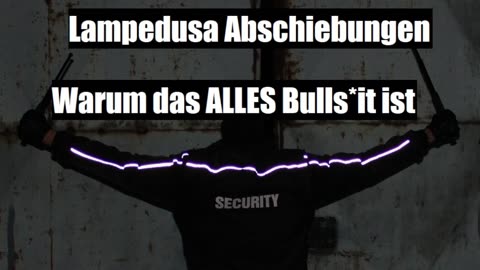LAMPEDUSA WARUM DAS ALLES BULLSH*T ist