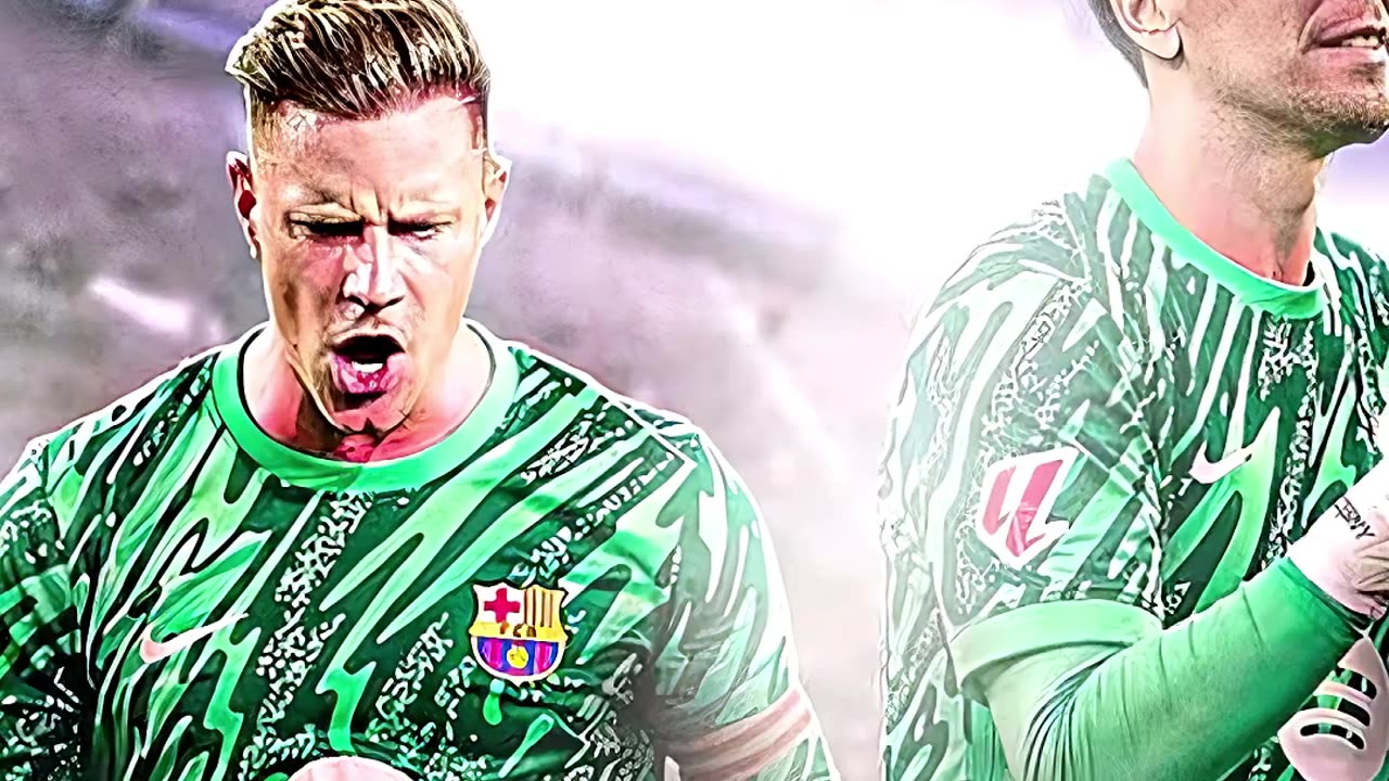 🔥¡TER STEGEN TIRA DE IÑAKI PEÑA EN PLENA CHARLA DE FLICK!😳