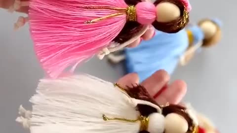 Handmade Yarn Doll – Beautiful Princess Craft