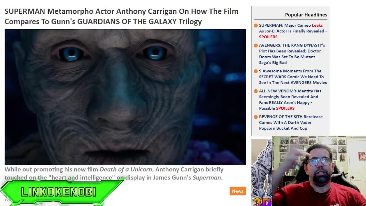 Superman Legacy Update