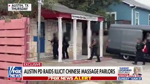 Austin PD raided Chinese trafficking rings disguised as spas.