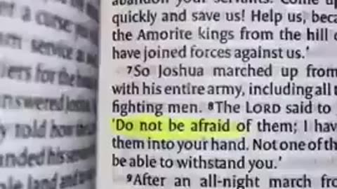 DO NOT BE AFRAID