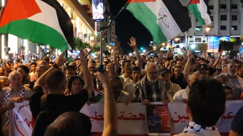 مسيرة شعبية بطنجة دعما لفلسطين ومن أجل وقف الإبادة الجماعية 16 08 2025 يا دولة