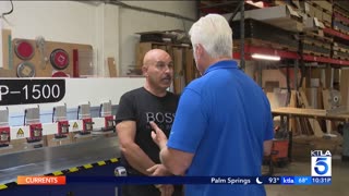 L.A. man selling 'unbreakable' glass to stop thieves targeting local businesses