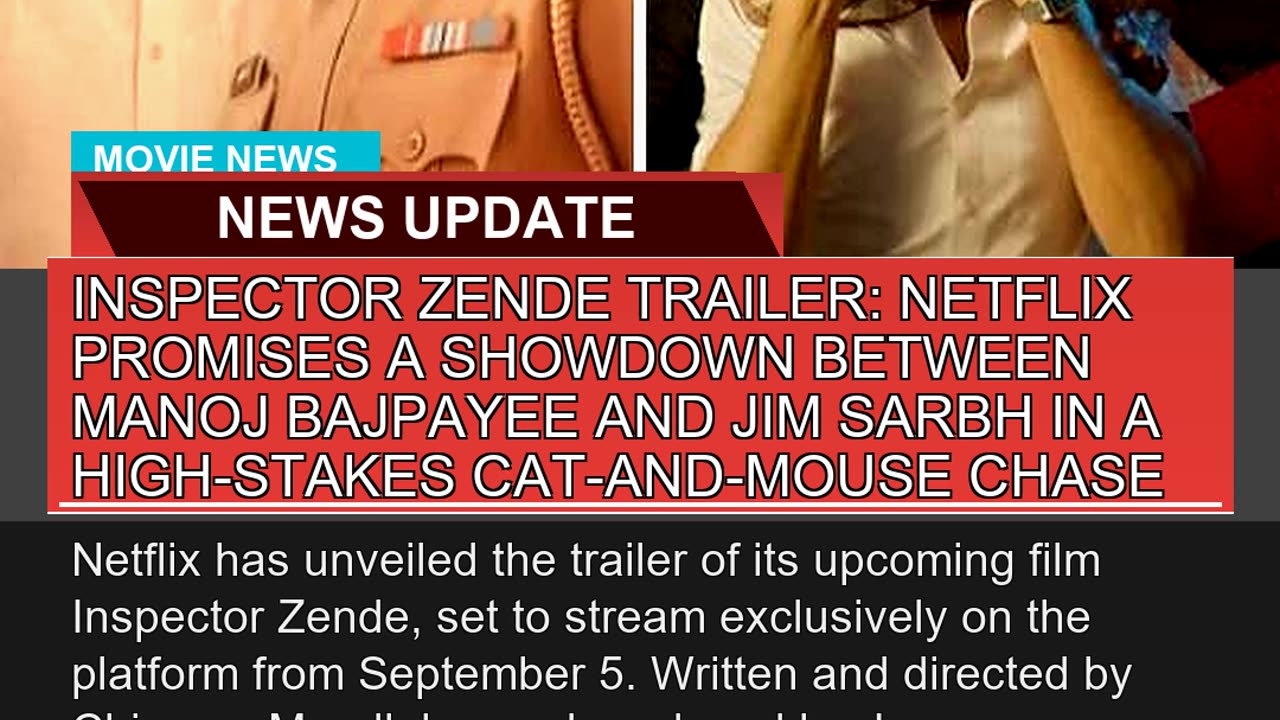 Inspector Zende Trailer Netflix Promises a Showdo