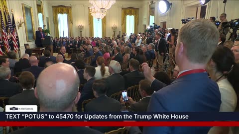 President Trump Participates in a Bill Signing Ceremony, June 12, 2025