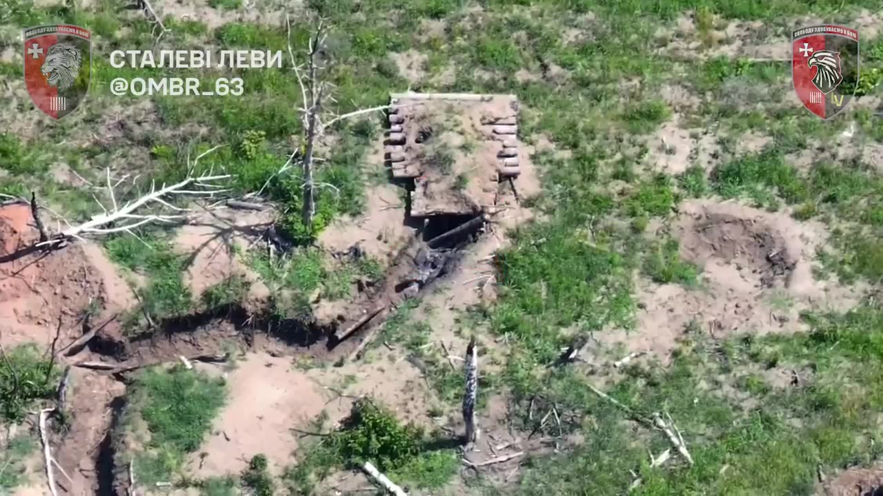 🔥A raid by drones of the 63rd brigade on an enemy position