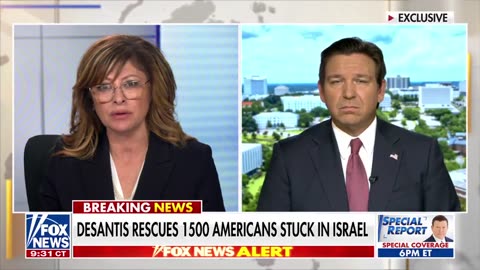 FLA Gov Ron DeSantis⚡ Helping to Rescue Americans stuck in Israel