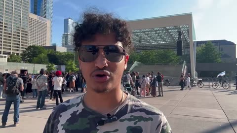 Pro-Iran, Pro-Israel protesters clash in Toronto over Middle East conflict