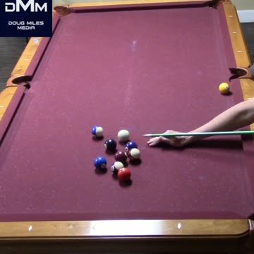 KICK IT BACK TO THE NEAR SIDE POCKET!