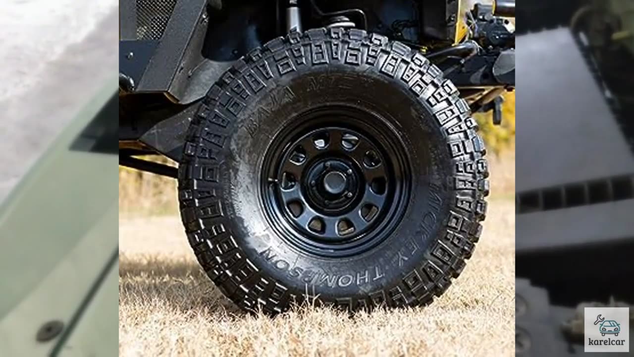 Rough Country Daytona Steel Wheel Black (16x8 / 8x6.5 / 8x165.1) -RC51-6881 Pai