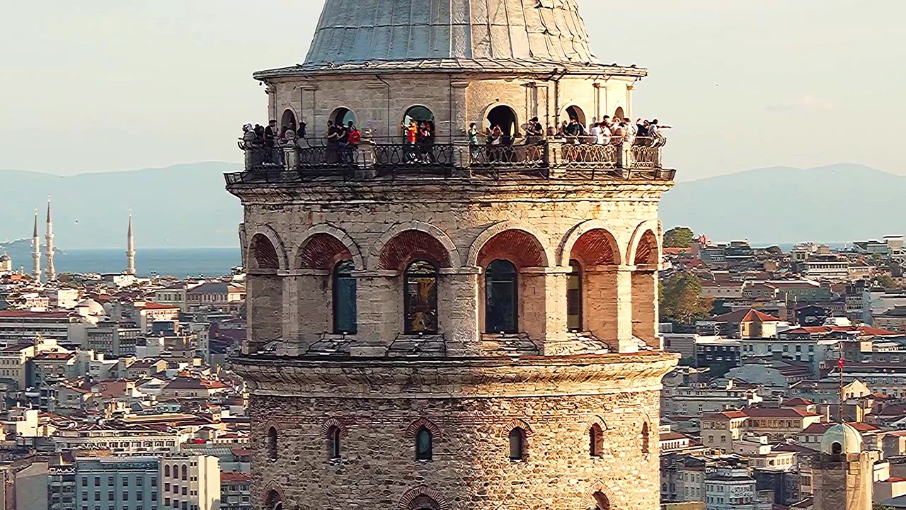 Galata Tower in Istanbul...