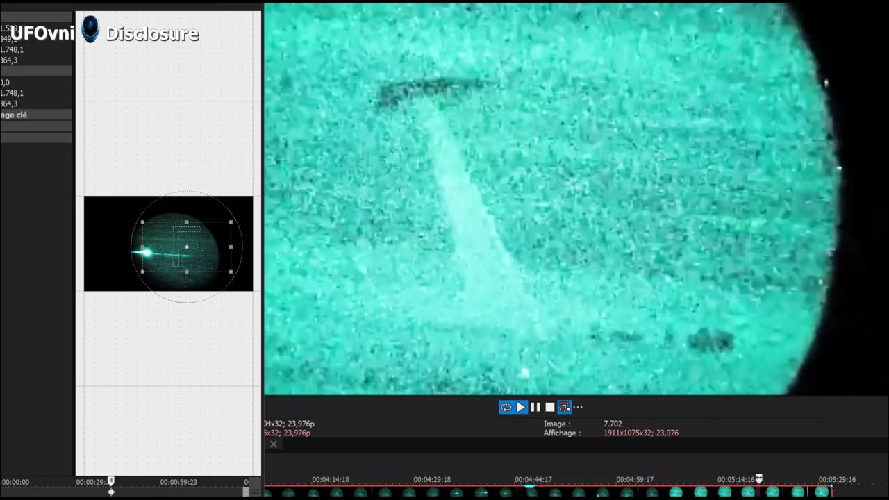 Objet géant capturé dans les installations de Lockheed Martin