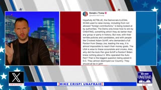FAKE NEWS CLAIMS TRUMP APPROVAL IS DOWN, TRUMP FIGHTS BACK | MIKE CRISPI UNAFRAID 4.28.25