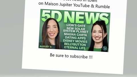 ✨ 5D NEWS Aug 5 • Lion's Gate, New Solar System Planet, Magna Carta & more!