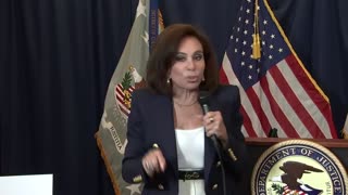 US Attorney for DC Jeanine Pirro holds a press conference