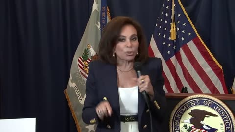 US Attorney for DC Jeanine Pirro holds a press conference