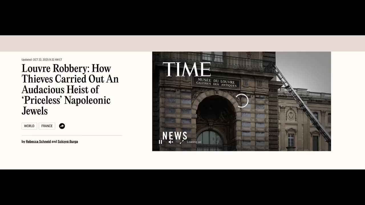 THE LOUVRE HEIST PSYOP : NAPOLEON AS AUTHORITARIAN A.I. GOVERNANCE BEGINS