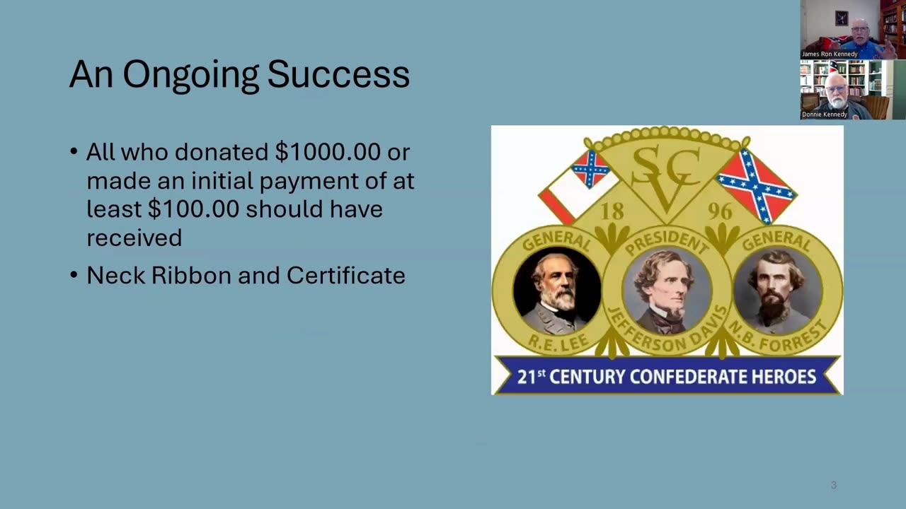 21st Century Confederate Heroes