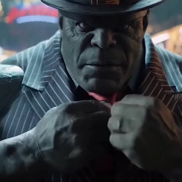 Gray Hulk Joe Fixit Walks Through a Hail of fire – Unstoppable!